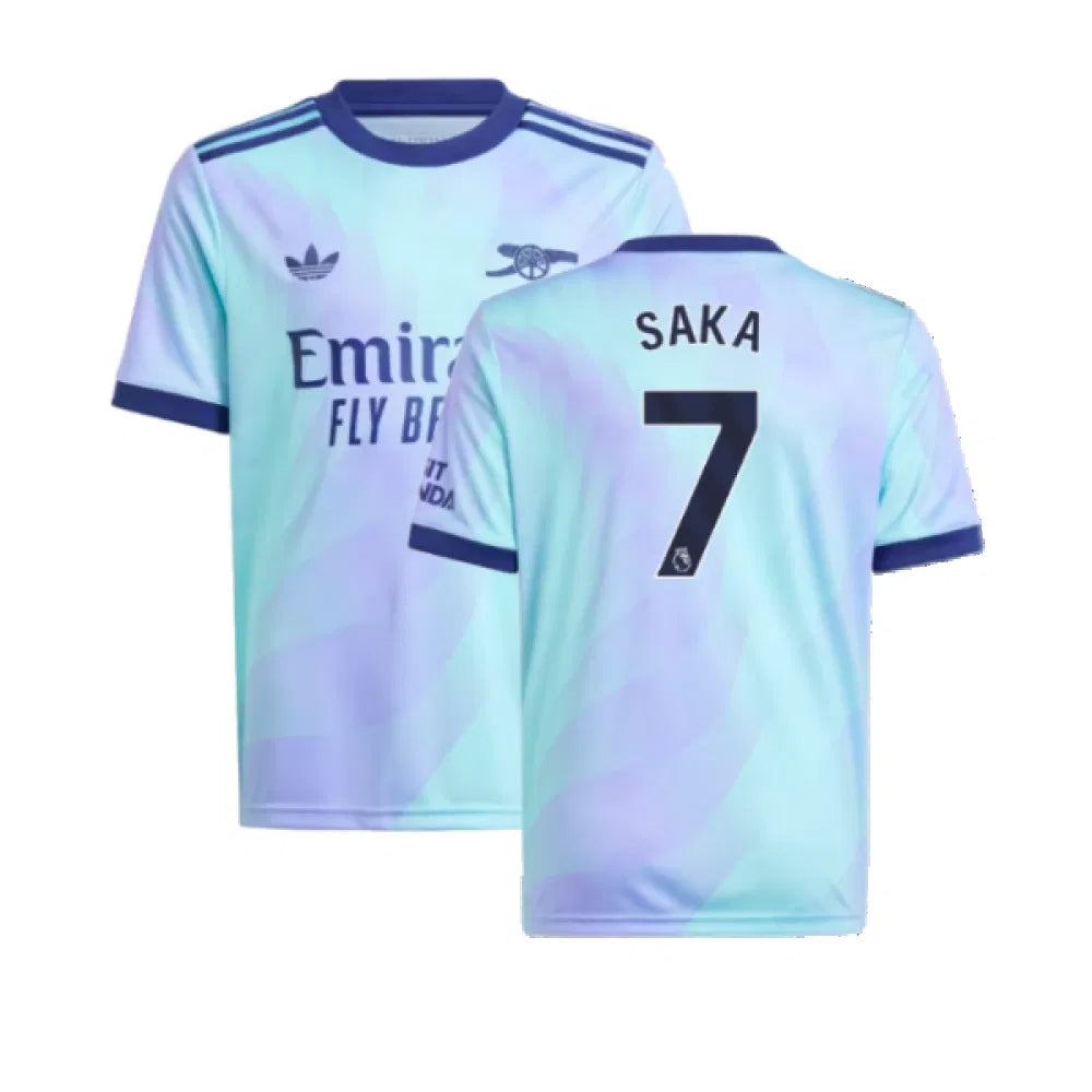 Arsenal 2024-25 Third Shirt (9-10y) Saka #7 (Excellent)_0