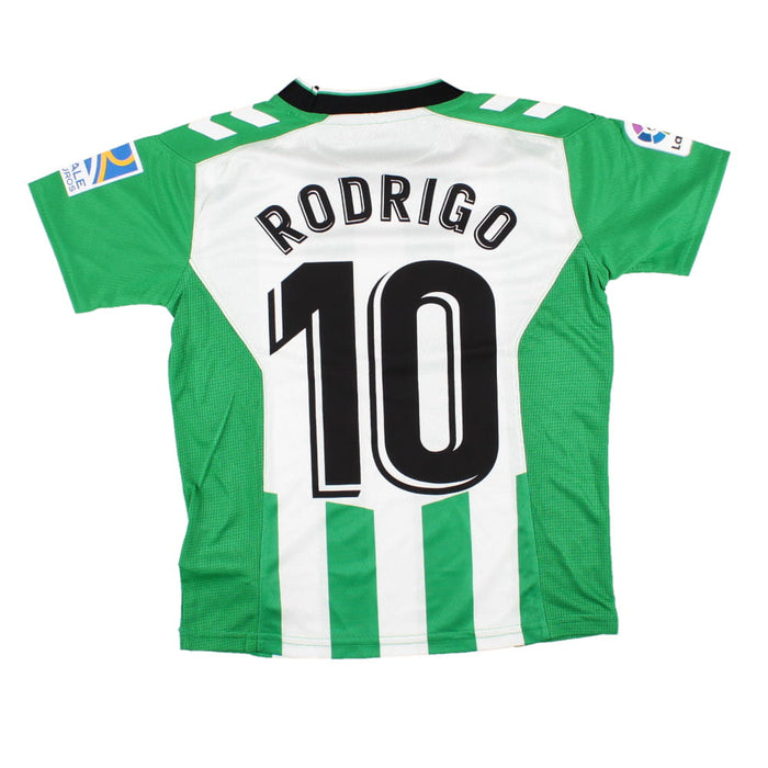 Real Betis 2022-23 Home Shirt (Small Boys) Rodrigo #10 (Mint)