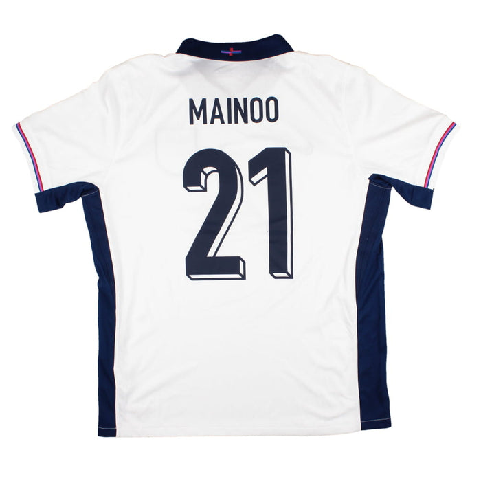 England 2024-25 Home Shirt (L) Mainoo #21 (Very Good)