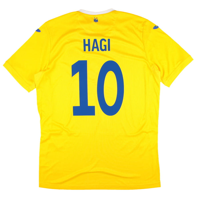 Romania 2021-22 Home Shirt (M) Hagi #10 (Excellent)