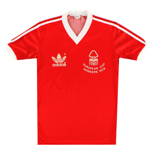 1979-80 Nottingham Forest adidas 'European Cup Winners' Home Shirt Y