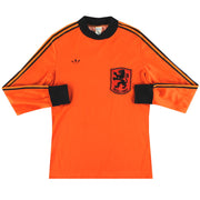 1980-82 Holland adidas Heimtrikot Langarm M