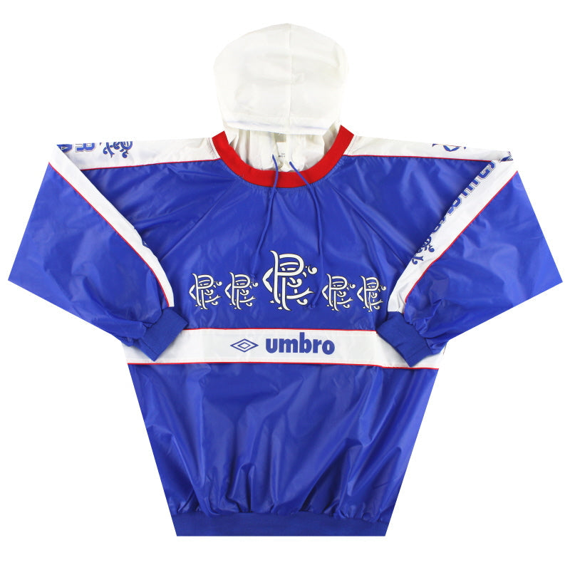 1980er Rangers Umbro Windbreaker *Neuwertig* XL