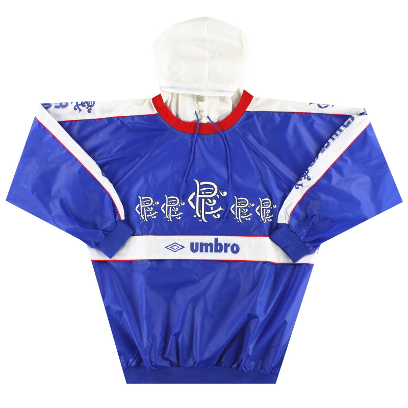 1980er Rangers Umbro Windbreaker *Neuwertig* XL
