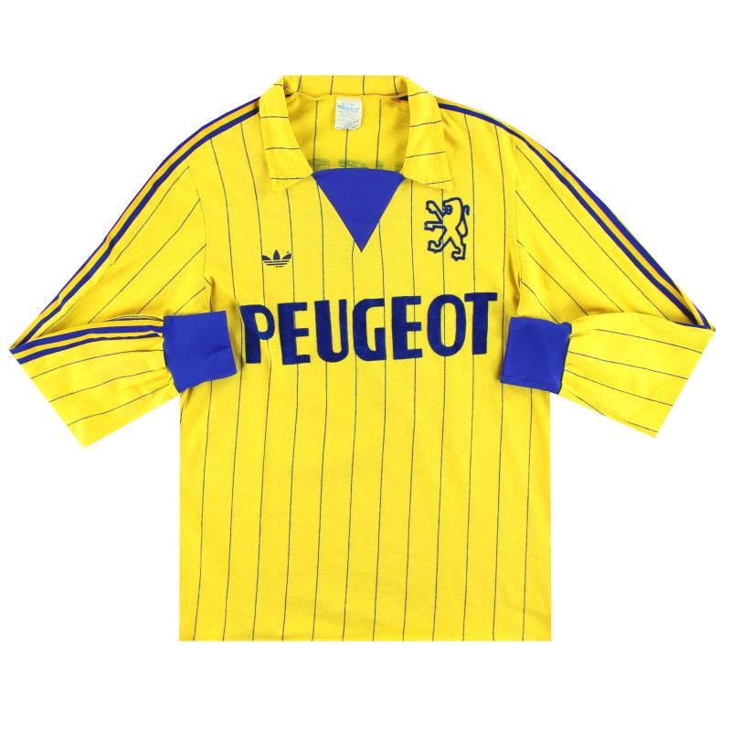 1981-82 Sochaux adidas Match Issue Heimtrikot #12 L/S M