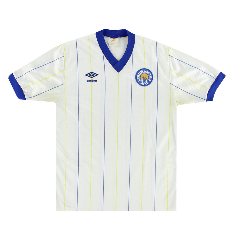 1981-84 Leeds Umbro Home Shirt M