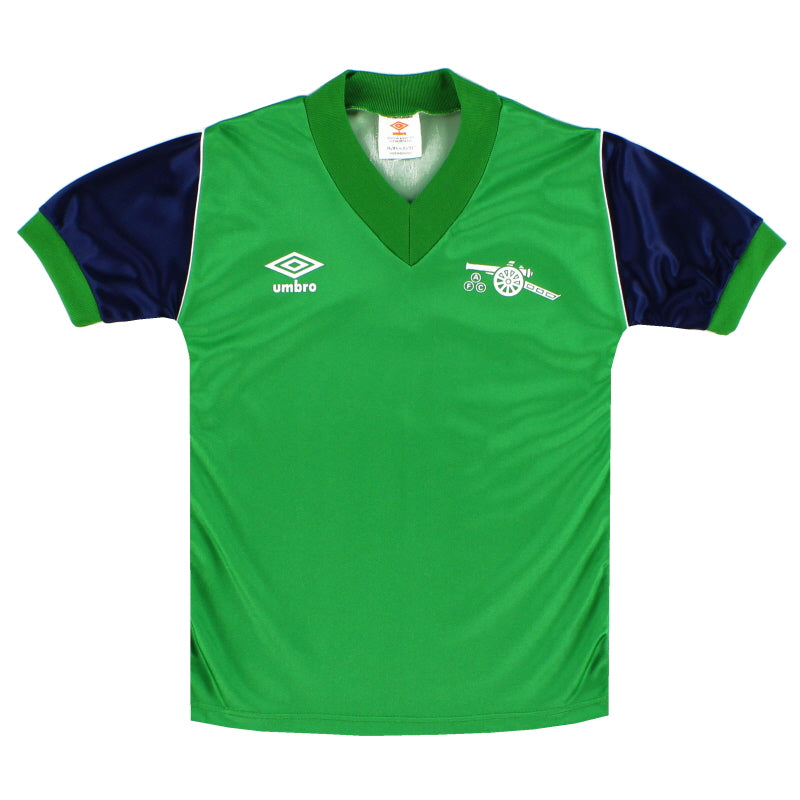 1982-83 Arsenal Umbro Auswärtstrikot Gr. L (Jungen)
