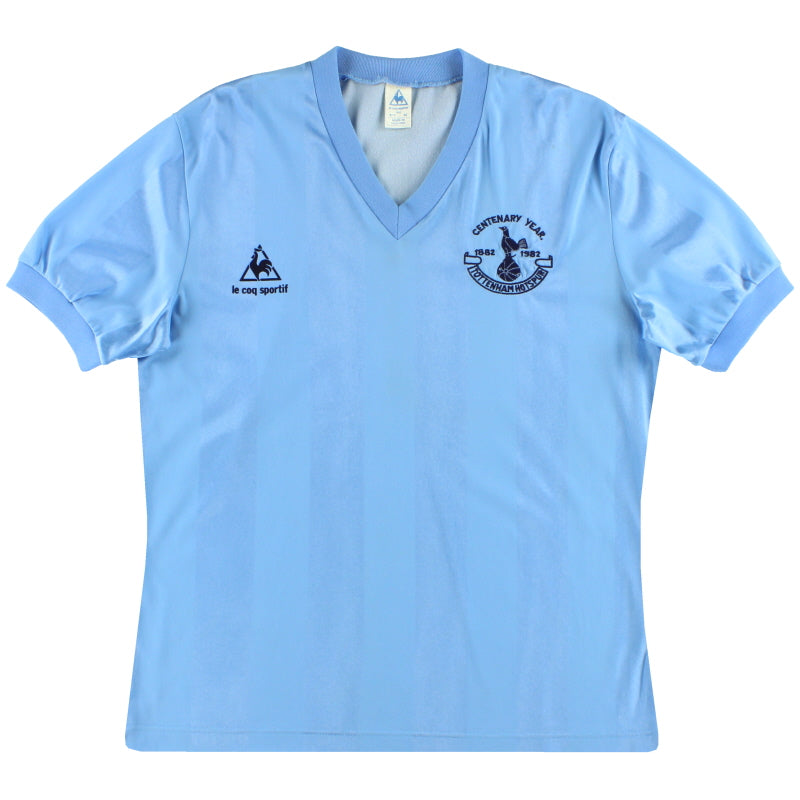 1982-83 Tottenham Le Coq Sportif Centenary Away Shirt *Mint* XL