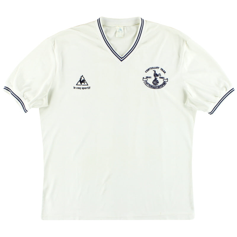 1982-83 Tottenham Le Coq Sportif Centenary Heimtrikot M