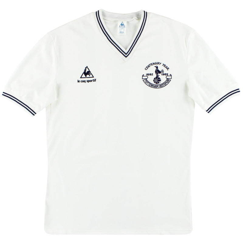 1982-83 Tottenham Le Coq Sportif Centenary Heimtrikot *OVP* M