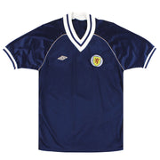 1982-85 Schottland Umbro Heimtrikot *Neuwertig* M