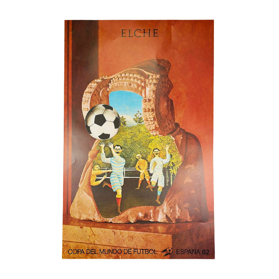 1982 Elche Fußball-Weltmeisterschaft Spanien Originaldruck