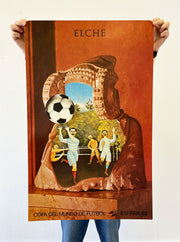 1982 Elche Fußball-Weltmeisterschaft Spanien Originaldruck
