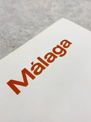 1982 Malaga Copa Del Mundo De Futbol Espana Originaldruck