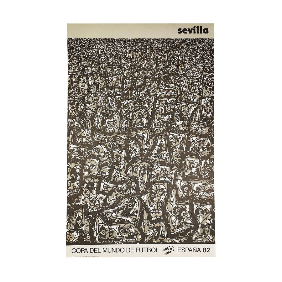 1982 Sevilla Copa Del Mundo De Futbol Espana Originaldruck