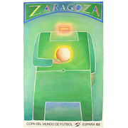 1982 Spanien Original WM (Saragossa) Poster