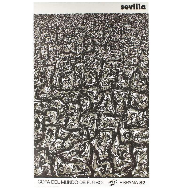 Original-WM-Poster Spanien 1982 (Sevilla)