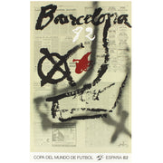1982 Spanien Original-WM (Barcelona) Plakat