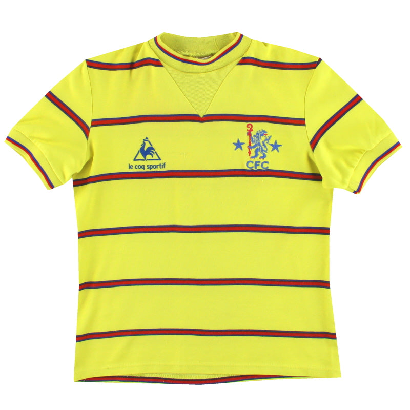1983-84 Chelsea Le Coq Sportif Auswärtstrikot Gr. L (Kinder)
