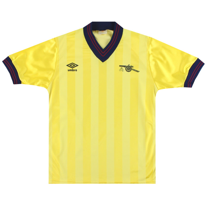 1983-85 Arsenal Umbro Auswärtstrikot M