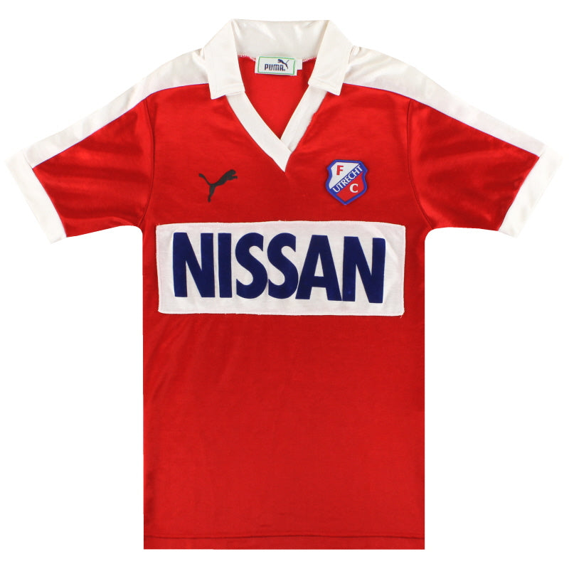 1983-88 FC Utrecht Puma Heimtrikot XS