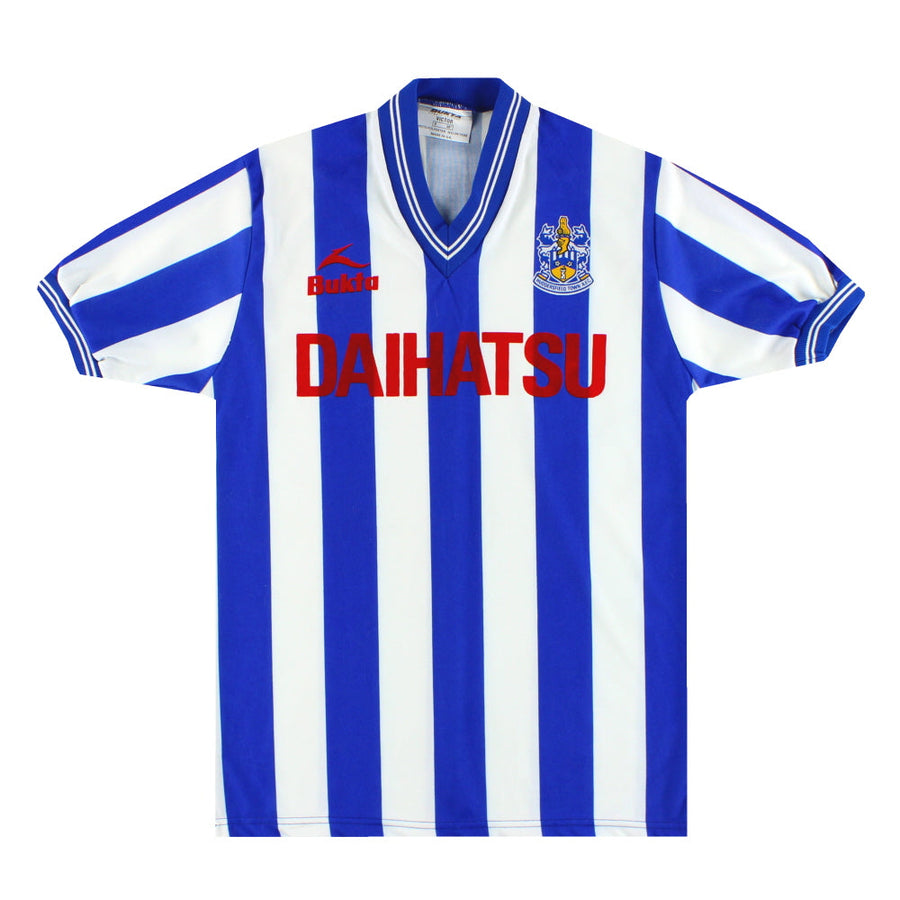 1984-85 Huddersfield Town Bukta Heimtrikot *Neuwertig* S