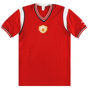1984-86 Manchester United adidas Heimtrikot M