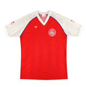 1984-86 Dänemark Hummel Heimtrikot L