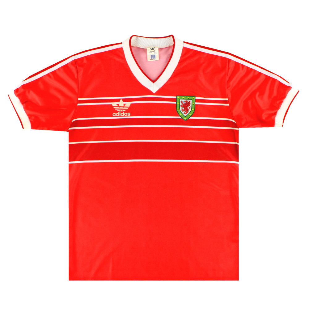 1984-86 Wales adidas Home Shirt M