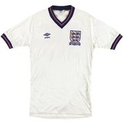 1984-87 England Umbro U-21 Match Worn Heimtrikot #15 M