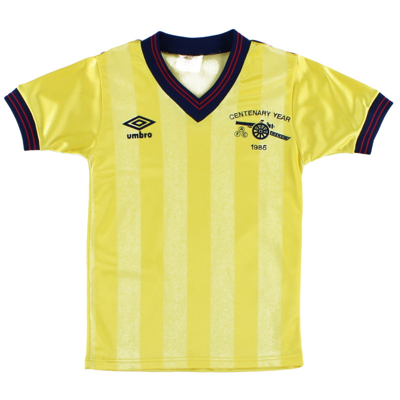 1985-86 Arsenal Centenary Auswärtstrikot S.Boys