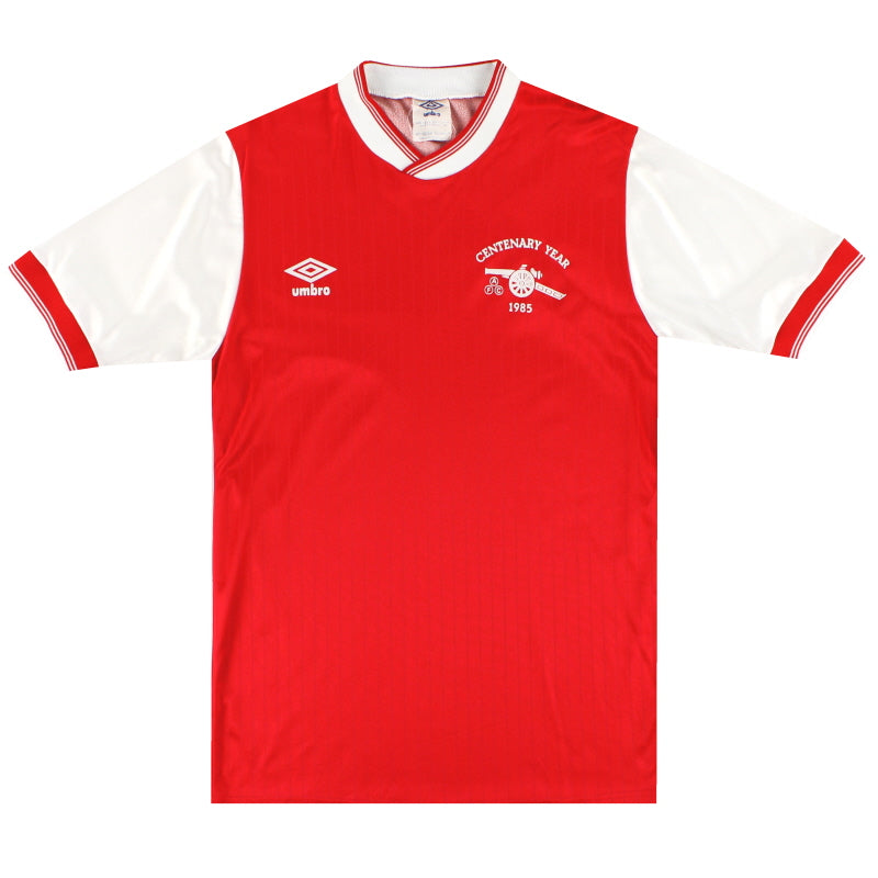 1985-86 Arsenal Umbro Centenary Heimtrikot M