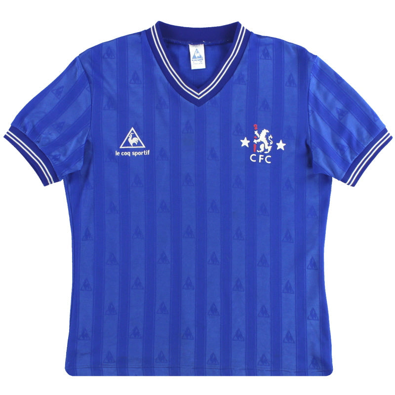 1985-86 Chelsea Le Coq Sportif Heimtrikot M