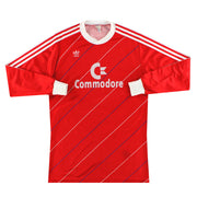 1985-86 FC Bayern München adidas Heimtrikot Langarm