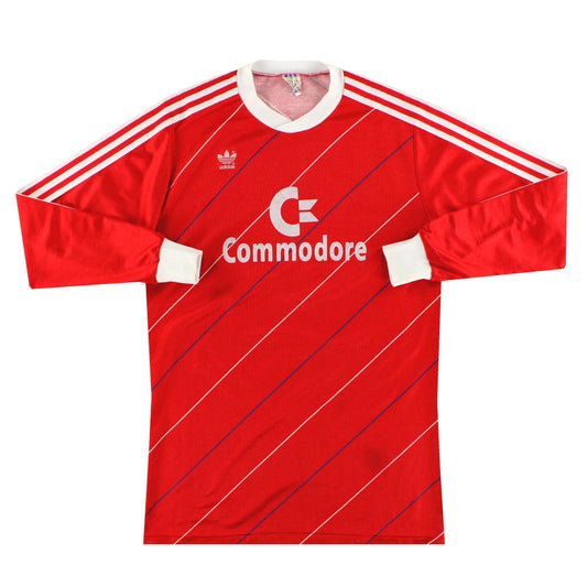 1985-86 Bayern Munich adidas Home Shirt L/S