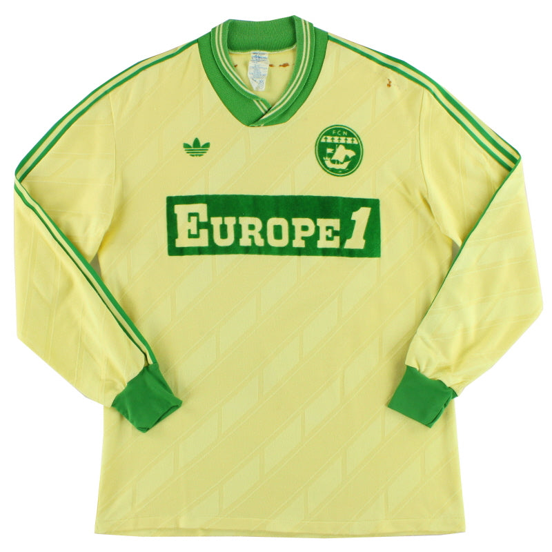 1985-87 Nantes adidas Heimtrikot L/S M
