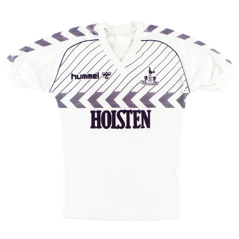 1985-87 Tottenham Hummel Heimtrikot Gr. L Jungen