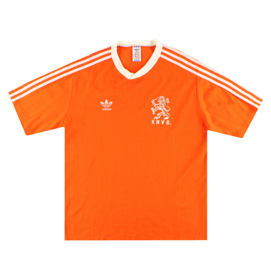 1985-88 Niederlande adidas Heimtrikot XL