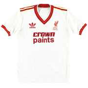 1986-87 Liverpool adidas Auswärtstrikot XL.Jungen