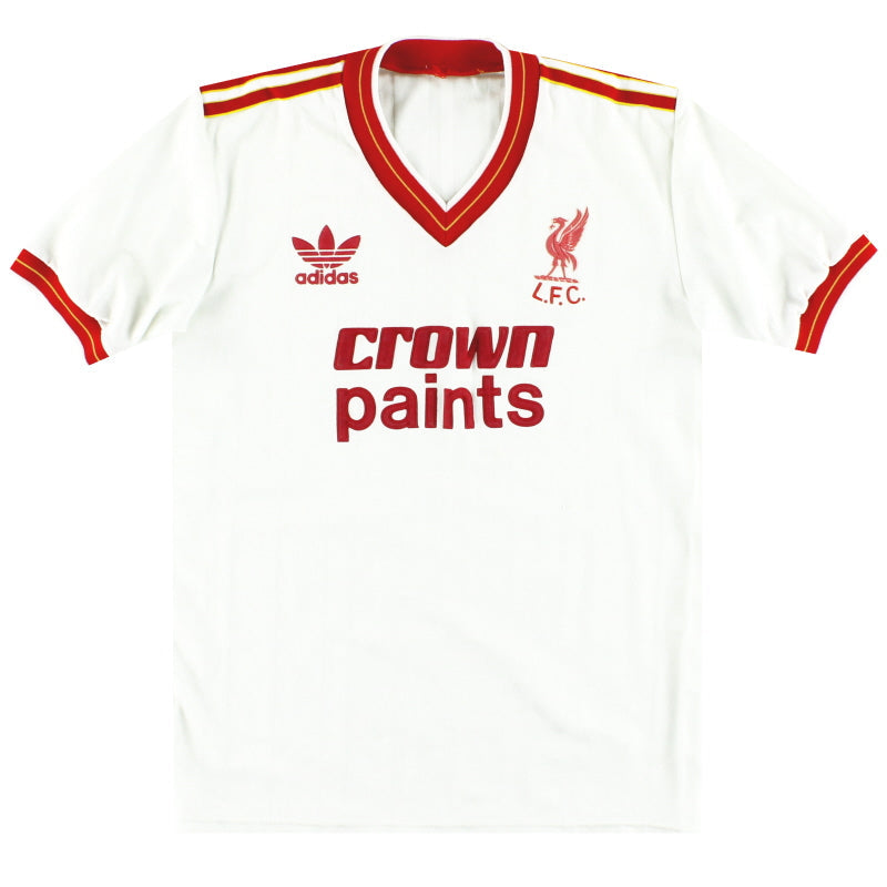 1986-87 Liverpool adidas Auswärtstrikot XL.Jungen