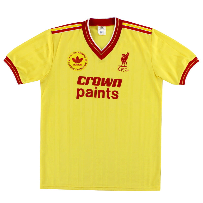 1986-87 Liverpool adidas 'Champions' Ausweichtrikot M