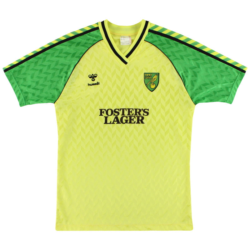 1986-87 Norwich Hummel Heimtrikot M
