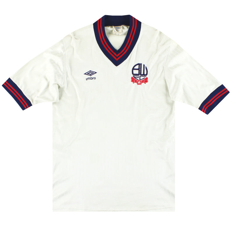 1986-88 Bolton Umbro Player Issue Heimtrikot L
