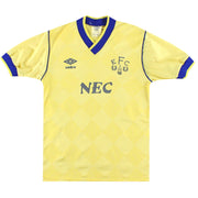 1986-88 Everton Umbro Auswärtstrikot S