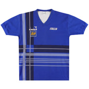 1986-88 Italien Spielervariante Trainingsshirt L