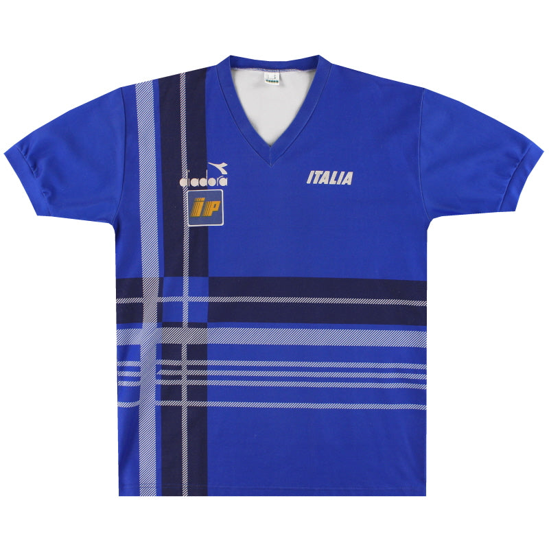 1986-88 Italien Spielervariante Trainingsshirt L