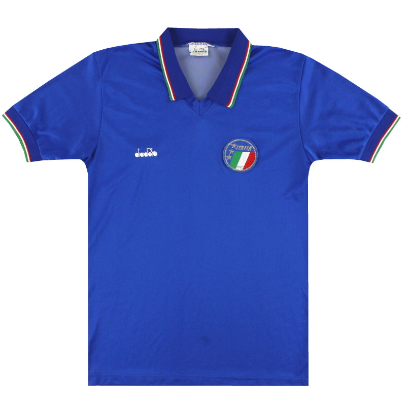 1986-90 Italien Diadora Heimtrikot *Neuwertig* XL
