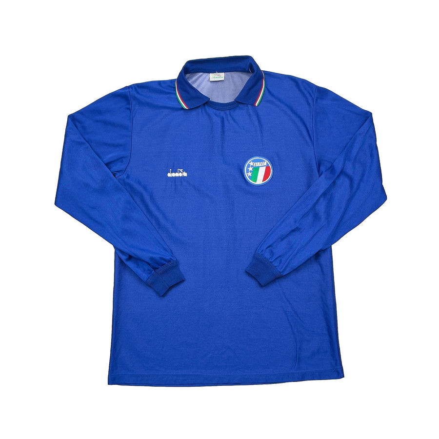 1986/91 Italien Heimtrikot langarm (L) Diadora