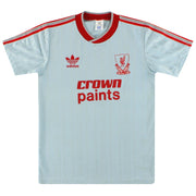 1987-88 Liverpool adidas Auswärtstrikot Gr. L Jungen