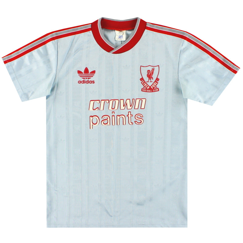 1987-88 Liverpool adidas Auswärtstrikot S